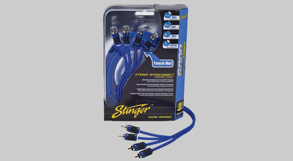 Stinger 4 Channel Rca Cable